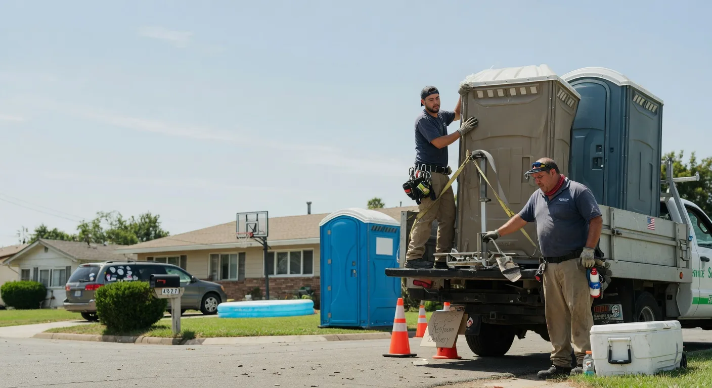 Porta Potty Rental in Coleman, OK near me
